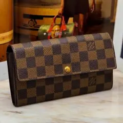 ルイヴィトン ダミエ ポルトフォイユ サラ 長財布