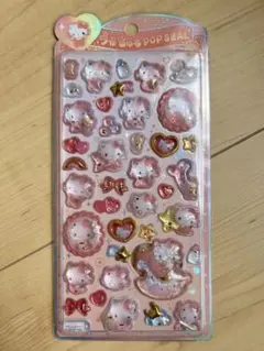 【正規品】ハローキティ　ボンボンドロップシール