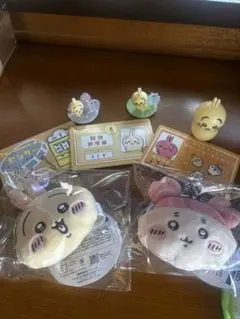 ちいかわ ミニがま口ポーチ 2個セット【うさぎ&古本屋】カニちゃん その他