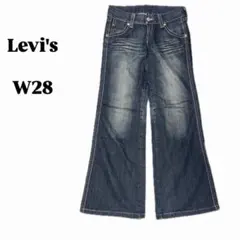 LevisW28デニムジーンズジーパンパンツフレアカット古着ヴィンテージ