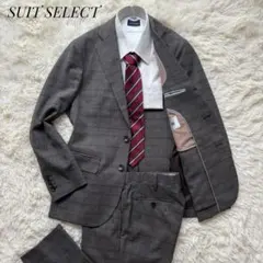 3ピース⭐︎SUIT SELECT セットアップスーツ グレンチェック 4S - メルカリ