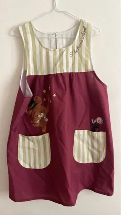 くまのがっこう エプロン