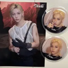 straykids フィリックス　ラントレ&缶バッジ 3点セット