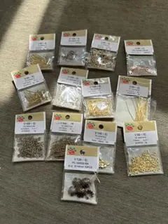 アクセサリー材料セット 13点