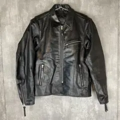 美品 KUSHITANI レザージャケット K−0699 黒 M - メルカリ