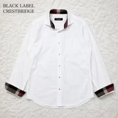 ブラックレーベルクレストブリッジ 半袖 ポロシャツ ノバチェック L