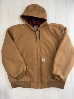 カーハート アクティブジャケット 茶 XL キルティング