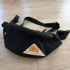 KELTY ブラック ボディバッグ