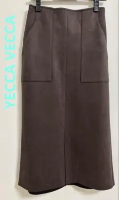 スウェード風タイトスカート　YECCA VECCA 美品　値下げ