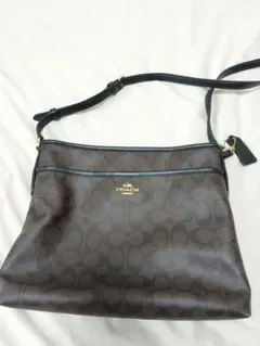 最終価格☆COACH ブラウン ショルダーバッグ シグネチャー コーチ