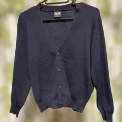 W&B カーディガン 140ネイビー　小学校