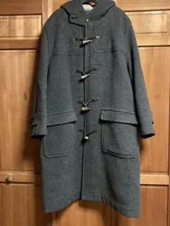 REGALグレー フード付き ダッフルコート2L