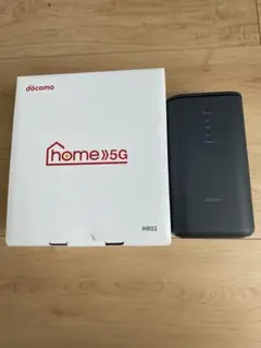 docomo home 5G HR02 本体と付属品