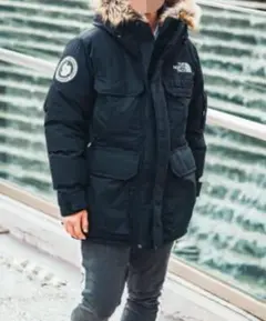 ノースフェイス 18FW サザンクロスパーカ サイズXS ブラック