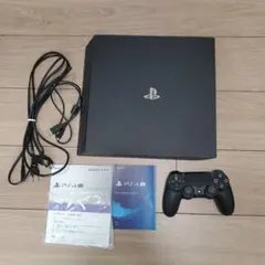PS4 Pro 1TB 4K HDR対応 黒コントローラー付中古