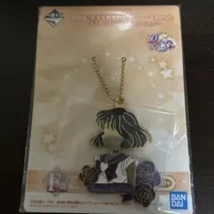 セーラームーン　一番くじ F賞　ステンドグラス風メタルチャーム　サターン