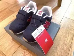 New Balance 313 ネイビー/レッド 16cm