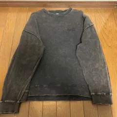 BEAMS HEARTフェードステッチ クルーネック スウェット