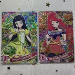 ひみつのアイプリ フラワーマーチバズリウム スカーレットバタフライバズリウム