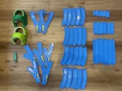 プラレール レールパーツセット TOMY 青　まとめ売り
