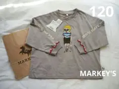 【新品】マーキーズ ロンT ロング Tシャツ 長袖 120