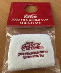 コカコーラ　リストバンド　2002 FIFA WORLD CUP