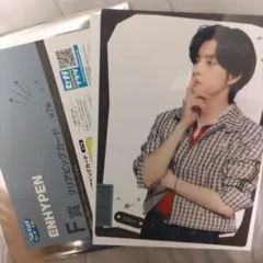 1番くじ　セガ　ENHYPEN クリアビッグカード　Ｆ賞　ジェイク