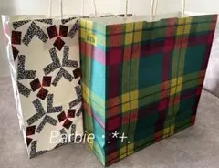 三越＊伊勢丹紙袋　中サイズ　2枚セット新品、未使用