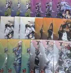 セブンイレブン限定 刀剣乱舞クリアファイル6枚3セット　即発送