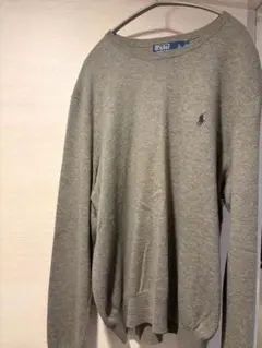 Polo by Ralph Lauren グレー ニットセーター LL