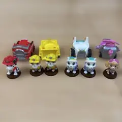 パウパトロール　バスボール　フィギュア　セット