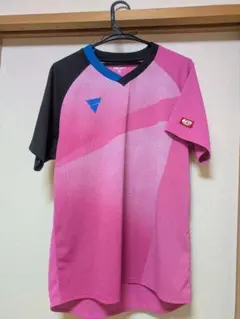 VICTAS 卓球ウェア XL ピンク JTA 男女兼用