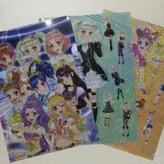 アイカツ ガチャ クリアファイル スターアニス 藤堂ユリカ 有栖川おとめ
