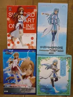 未開封品　ソードアート・オンライン　アスナフィギュア　４種セット　R13603