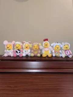 プーさん ぬいぐるみ 7体セット