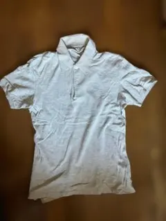 filmelange 半袖ポロシャツ グレー　日本製