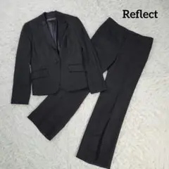 Reflect　スーツ　セットアップ　パンツ　ジャケット　ストライプ　1B　M