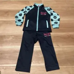 head キッズ ジャージ 上下セット ネイビー 水玉