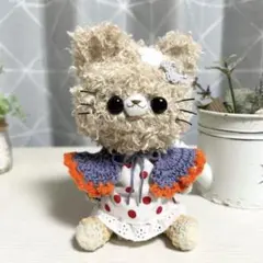 モフモフ子ねこちゃんぬいぐるみチャーム ハンドメイド 285 - メルカリ