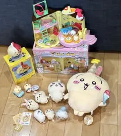 ちいかわ ぬいぐるみ フィギュア まとめ売り ちいかわうさぎ モモンガ シーサー