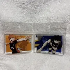 ハイキュー 日向翔陽 影山飛雄 ベースヤード アクリルブロック 劇場版