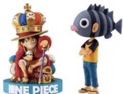 ワンピースベースショップ ワールドコレクタブルフィギュア 2個セット