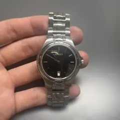 GUCCI グッチ 9040M 腕時計 ブラック文字盤 メンズ デイト クォーツ