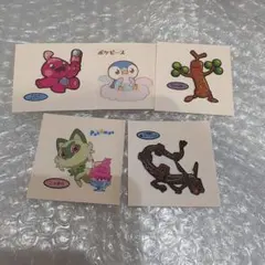 ニャオハ 黒いレックウザ ポケモンパン シール ステッカー