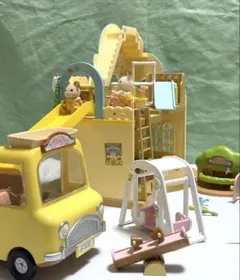 シルバニアファミリー　森のようちえん　わくわくようちえんバス