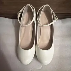 エスペランサ　3WAY チャンキーヒールパンプス　ブライダルシューズ　滑り止め付