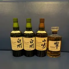 山崎 18年 響21年 ウイスキーセット空瓶 - メルカリ