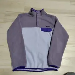 15年製 Patagonia シンチラスナップT グレー/パープル
