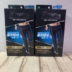 ピッププロフィッツ スポーツテックタイツ MEN M　メンズ　着圧　2個セット