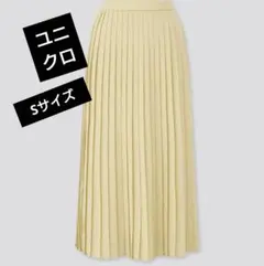ユニクロ　シフォンプリーツスカート